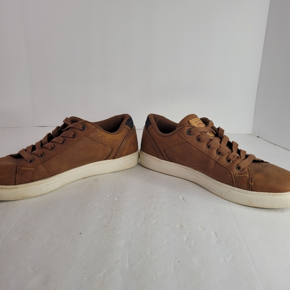 Levi's 501 Brown Sneakers Men's Size 7.5 - Picture 3 of 8
